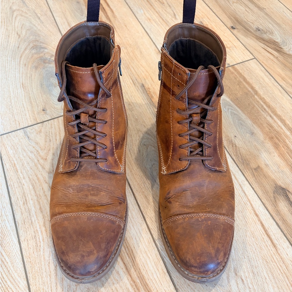 Timberland Brown Leather Boots - Picture 2 of 7